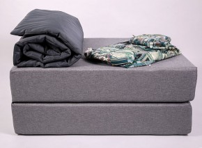 Кресло-кровать-пуф бескаркасное Прайм (мехико серый-графит) в Стрежевом - strezevoi.ok-mebel.com | фото 5