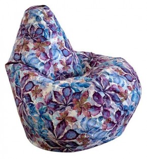 Кресло-мешок Цветы L в Стрежевом - strezevoi.ok-mebel.com | фото 1