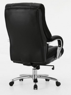 Кресло офисное BRABIX PREMIUM "Bomer HD-007" (рециклированная кожа, хром, черное) 531939 в Стрежевом - strezevoi.ok-mebel.com | фото 4