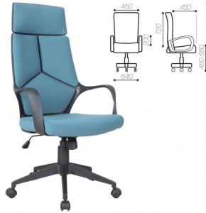 Кресло офисное BRABIX PREMIUM "Prime EX-515" (ткань, голубое) 531568 в Стрежевом - strezevoi.ok-mebel.com | фото 3