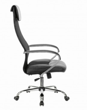 Кресло офисное BRABIX PREMIUM "Stalker EX-608 CH" (хром, ткань-сетка/кожзам, черное) 532091 в Стрежевом - strezevoi.ok-mebel.com | фото 2