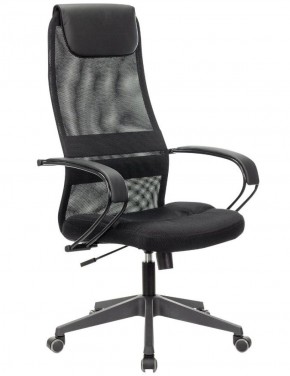 Кресло офисное BRABIX PREMIUM "Stalker EX-608 PL" (ткань-сетка/кожзам, черное) 532090 в Стрежевом - strezevoi.ok-mebel.com | фото