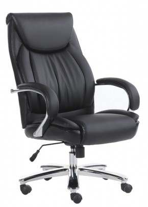 Кресло офисное BRABIX "Advance EX-575" (хром/экокожа/черное) 531825 в Стрежевом - strezevoi.ok-mebel.com | фото 1