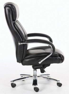 Кресло офисное BRABIX "Direct EX-580" (хром/рециклированная кожа/черное) 531824 в Стрежевом - strezevoi.ok-mebel.com | фото 3