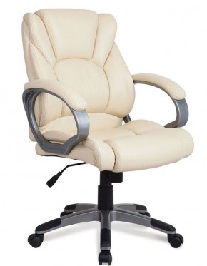 Кресло офисное BRABIX "Eldorado EX-504", экокожа, бежевое, 531167 в Стрежевом - strezevoi.ok-mebel.com | фото
