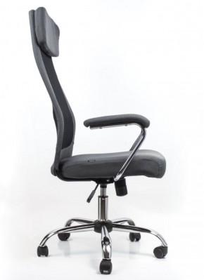 Кресло офисное BRABIX "Flight EX-540" (хром, ткань, сетка, серое) 531848 в Стрежевом - strezevoi.ok-mebel.com | фото 3