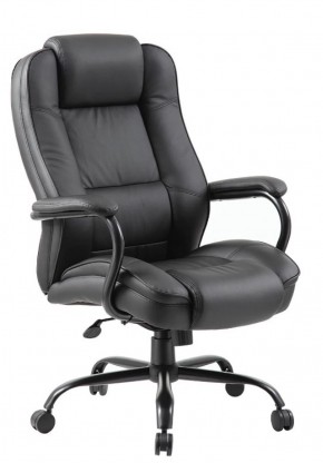 Кресло офисное BRABIX "Heavy Duty HD-002" (экокожа/черное) 531829 в Стрежевом - strezevoi.ok-mebel.com | фото