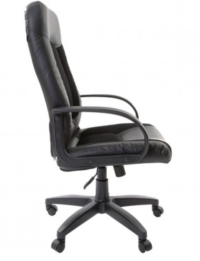 Кресло офисное BRABIX "Strike EX-525" (экокожа черная, ткань черная) 531381 в Стрежевом - strezevoi.ok-mebel.com | фото 3