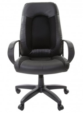 Кресло офисное BRABIX "Strike EX-525" (экокожа черная, ткань черная) 531381 в Стрежевом - strezevoi.ok-mebel.com | фото 5