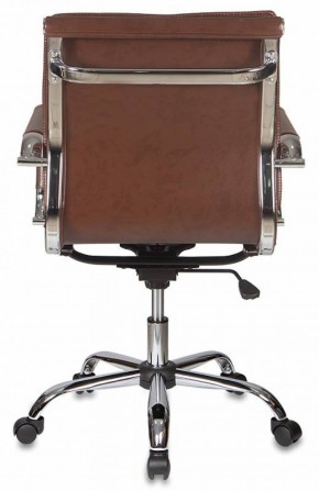 Кресло руководителя Бюрократ CH-993-LOW/BROWN коричневый в Стрежевом - strezevoi.ok-mebel.com | фото 4