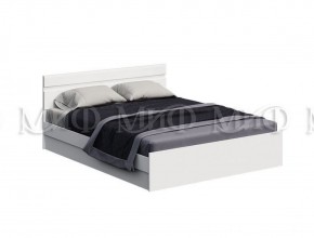 НЭНСИ NEW Кровать 1,4 м (Белый глянец холодный/Белый) в Стрежевом - strezevoi.ok-mebel.com | фото 1