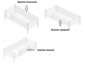 Кровать 2-х ярусная Сонечка с бортиками (лестница наклонная) в Стрежевом - strezevoi.ok-mebel.com | фото 4