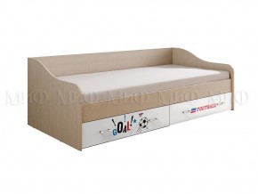 ВЕГА NEW Boy  Кровать 900 с настилом ЛДСП (дуб беленый) в Стрежевом - strezevoi.ok-mebel.com | фото