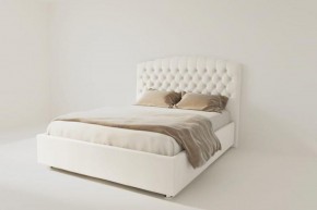 Кровать Берлин без основания 1800 (экокожа белая) в Стрежевом - strezevoi.ok-mebel.com | фото