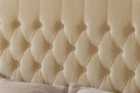 Кровать Берлин с ПМ 1200 (экокожа бежевая) в Стрежевом - strezevoi.ok-mebel.com | фото 3