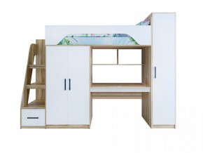 Кровать-чердак Тея + Шкаф-Пенал Тея в Стрежевом - strezevoi.ok-mebel.com | фото 10