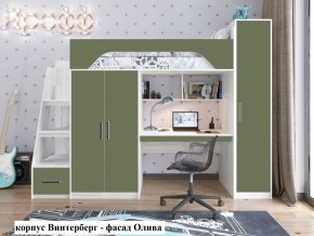 Кровать-чердак Тея + Шкаф-Пенал Тея в Стрежевом - strezevoi.ok-mebel.com | фото 3