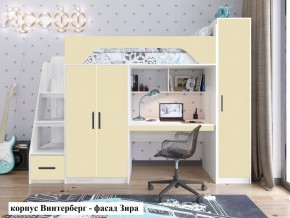 Кровать-чердак Тея + Шкаф-Пенал Тея в Стрежевом - strezevoi.ok-mebel.com | фото 4