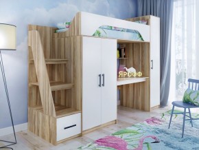 Кровать-чердак Тея + Шкаф-Пенал Тея в Стрежевом - strezevoi.ok-mebel.com | фото 9