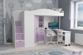 Кровать-чердак Юниор 4 (800*1900) в Стрежевом - strezevoi.ok-mebel.com | фото 10
