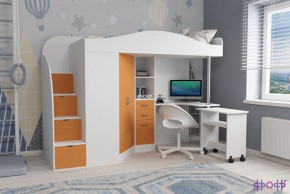 Кровать-чердак Юниор 4 (800*1900) в Стрежевом - strezevoi.ok-mebel.com | фото 11