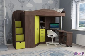 Кровать-чердак Юниор 4 (800*1900) в Стрежевом - strezevoi.ok-mebel.com | фото 7