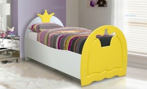 Кровать детская Корона (700*1400) МДФ матовый в Стрежевом - strezevoi.ok-mebel.com | фото