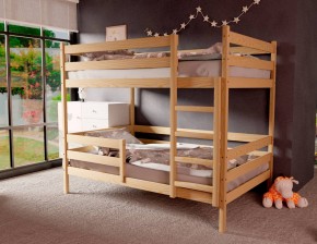 Кровать двухъярусная без крыши 80*190 без покраски в Стрежевом - strezevoi.ok-mebel.com | фото 2
