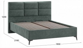 Кровать двуспальная Делана с ПМ Тип 1 в Стрежевом - strezevoi.ok-mebel.com | фото 4