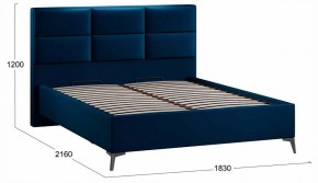 Кровать двуспальная Делана с ПМ Тип 1 в Стрежевом - strezevoi.ok-mebel.com | фото 4