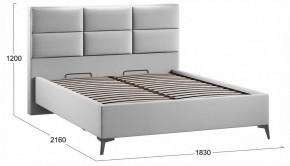 Кровать двуспальная Делана с ПМ Тип 1 в Стрежевом - strezevoi.ok-mebel.com | фото 4