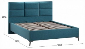 Кровать двуспальная Делана с ПМ Тип 1 в Стрежевом - strezevoi.ok-mebel.com | фото 4