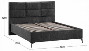 Кровать двуспальная Делана с ПМ Тип 1 в Стрежевом - strezevoi.ok-mebel.com | фото 4