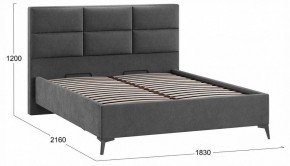 Кровать двуспальная Делана с ПМ Тип 1 в Стрежевом - strezevoi.ok-mebel.com | фото 4