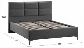 Кровать двуспальная Делана с ПМ Тип 1 в Стрежевом - strezevoi.ok-mebel.com | фото 4