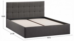 Кровать двуспальная Джоли с ПМ Тип 1 в Стрежевом - strezevoi.ok-mebel.com | фото 4