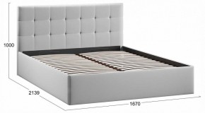 Кровать двуспальная Джоли с ПМ Тип 1 в Стрежевом - strezevoi.ok-mebel.com | фото 3
