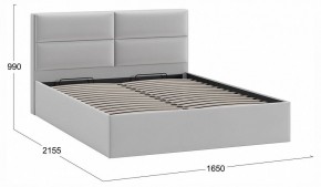 Кровать двуспальная Глосс с ПМ Тип 1 в Стрежевом - strezevoi.ok-mebel.com | фото 4