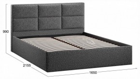 Кровать двуспальная Стелла с ПМ Тип 1 в Стрежевом - strezevoi.ok-mebel.com | фото 4