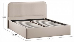 Кровать двуспальная Тиффани с ПМ Тип 1 в Стрежевом - strezevoi.ok-mebel.com | фото 4