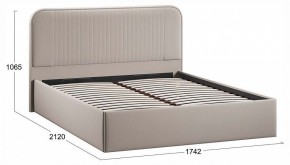 Кровать двуспальная Тиффани с ПМ Тип 1 в Стрежевом - strezevoi.ok-mebel.com | фото 4