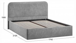 Кровать двуспальная Тиффани с ПМ Тип 1 в Стрежевом - strezevoi.ok-mebel.com | фото 4