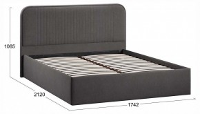 Кровать двуспальная Тиффани с ПМ Тип 1 в Стрежевом - strezevoi.ok-mebel.com | фото 2