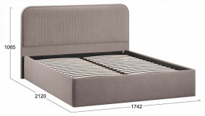 Кровать двуспальная Тиффани с ПМ Тип 1 в Стрежевом - strezevoi.ok-mebel.com | фото 4