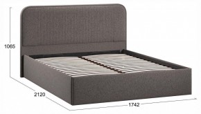 Кровать двуспальная Тиффани с ПМ Тип 1 в Стрежевом - strezevoi.ok-mebel.com | фото 3