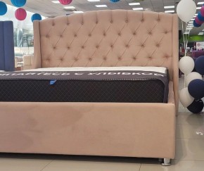 Кровать Франческа + Решетка+ПМ (1600) *БЕЗ ДНА в Стрежевом - strezevoi.ok-mebel.com | фото 2