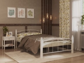 Кровать Гарда-15 с основанием (1200) белая в Стрежевом - strezevoi.ok-mebel.com | фото 1