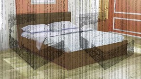 Кровать интерьерная Лита с латами 1600*2000 в Стрежевом - strezevoi.ok-mebel.com | фото 4