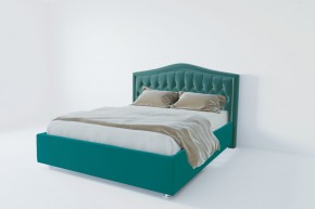 Кровать Калининград с ПМ 1800 (велюр бирюзовый) в Стрежевом - strezevoi.ok-mebel.com | фото 2