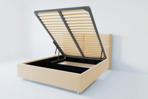 Кровать Корсика с ПМ 1800 (экокожа бежевая) в Стрежевом - strezevoi.ok-mebel.com | фото
